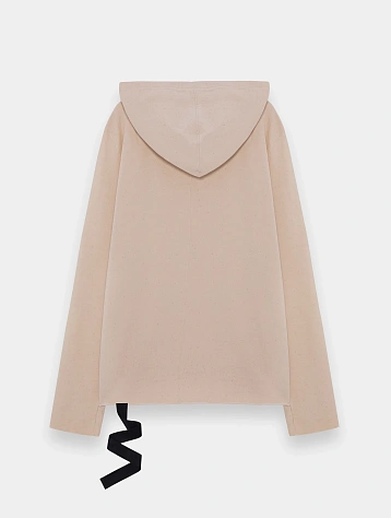 Худи RICK OWENS DRKSHDW Oversized Natural/Black