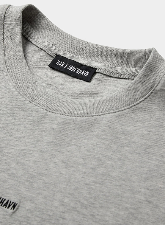 Футболка Han Kjøbenhavn Daily Oversized Grey Melange