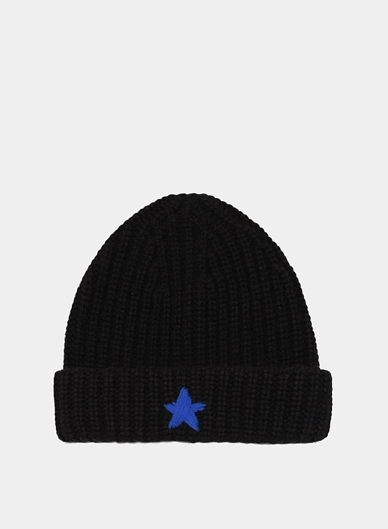 Шапка Études Ribbed Star Black