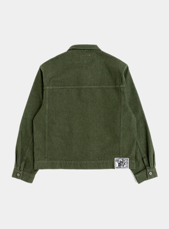 Джинсовая куртка Heresy Alga Green