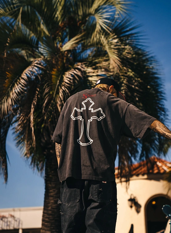 Футболка SAINT MXXXXXX 2Pac SS Tee Black