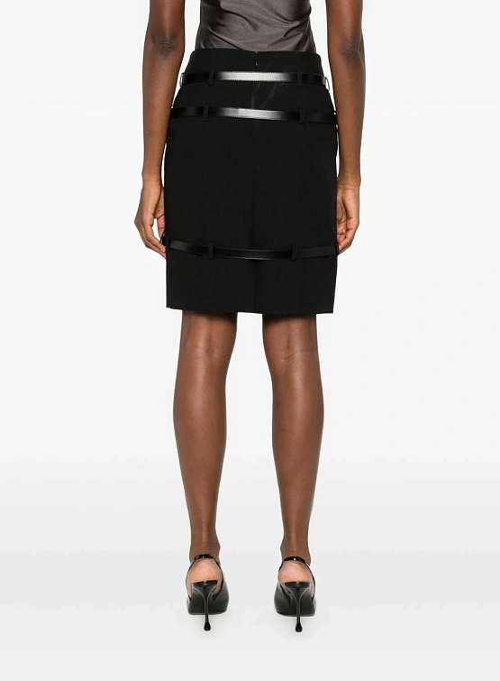 Женская юбка Coperni Multi Belt Black