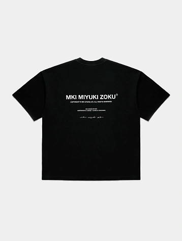 Футболка MKI MIYUKI ZOKU Design Studio Black