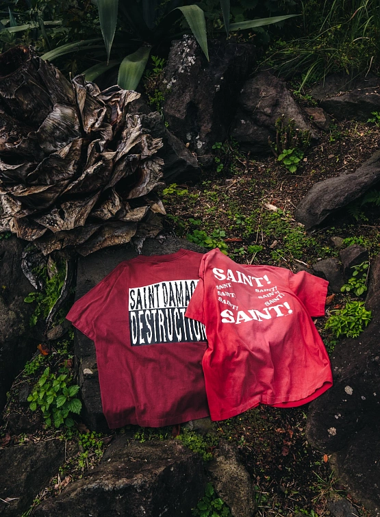 Футболка SAINT MXXXXXX SS Tee Love Red