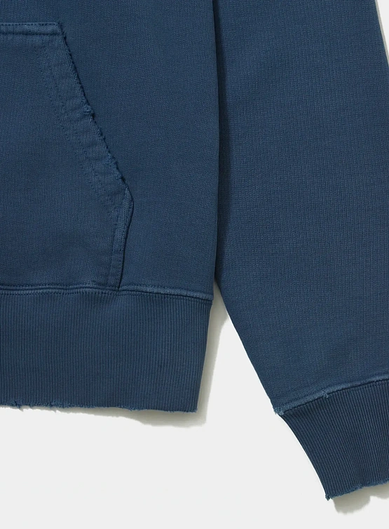 Худи PIET Distressed Camo Studded Navy