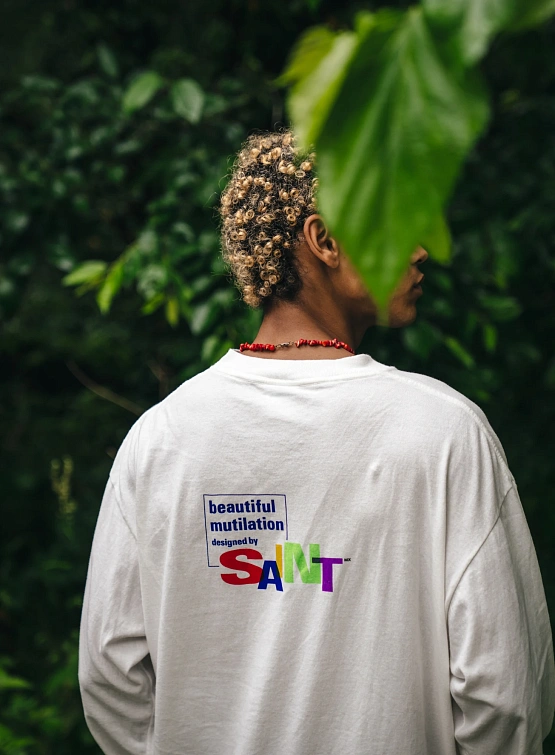 Лонгслив SAINT MXXXXXX Beautiful Saint L/S White