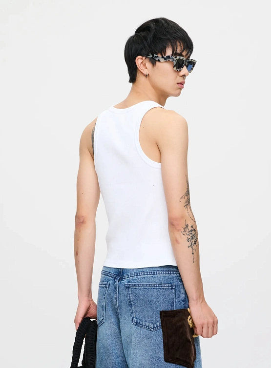Майка Charles Jeffrey Loverboy Logo Tank White
