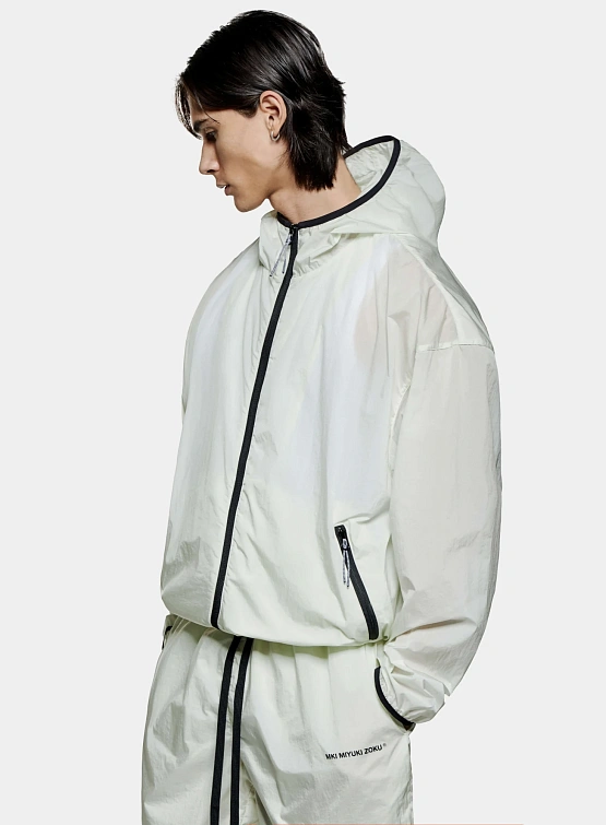 Ветровка MKI MIYUKI ZOKU Active Nylon Hooded Mint