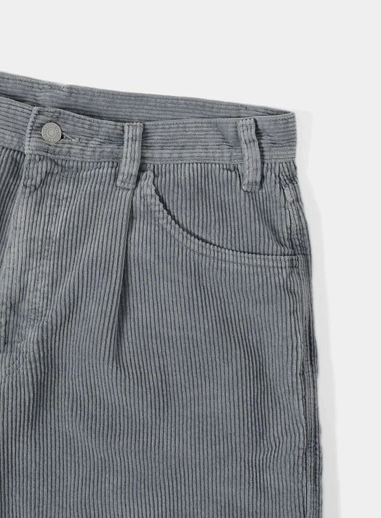 Шорты thisisneverthat Overdyed Corduroy Short Grey