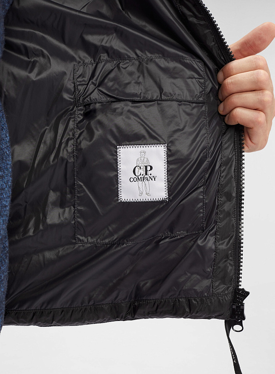 Пуховик C.P. Company D.D. Shell Hooded Down Black