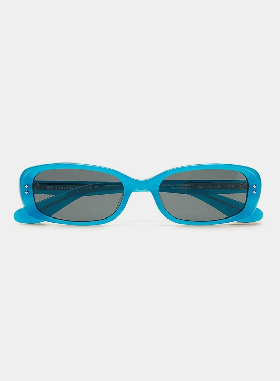 Очки Bonnie Clyde Rodeo Turquoise & Black Lens