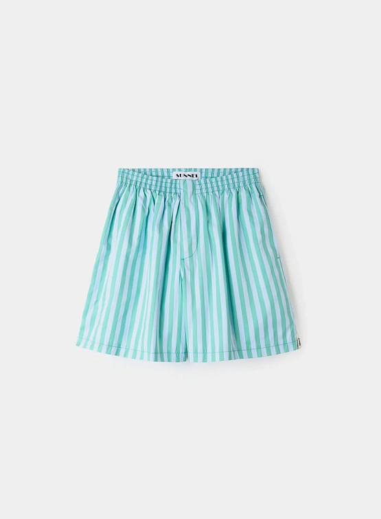 Женские шорты Sunnei Elastic Shorts Mint Green