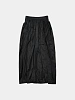 Женская юбка AMOMENTO Layered Shirring Skirt Black