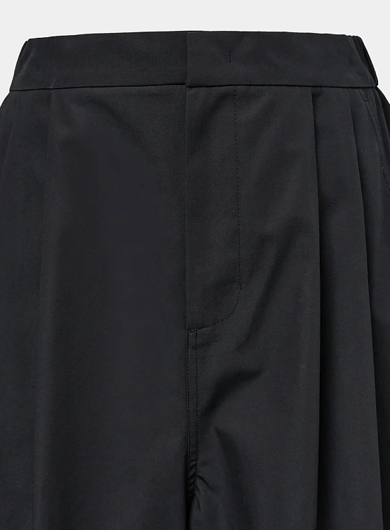 Шорты AMOMENTO Two Tuck Wide Black