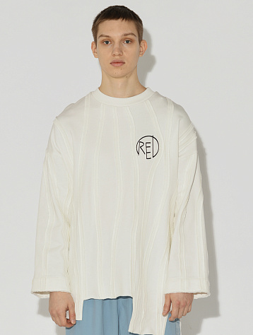 Лонгслив Red September Oversize White