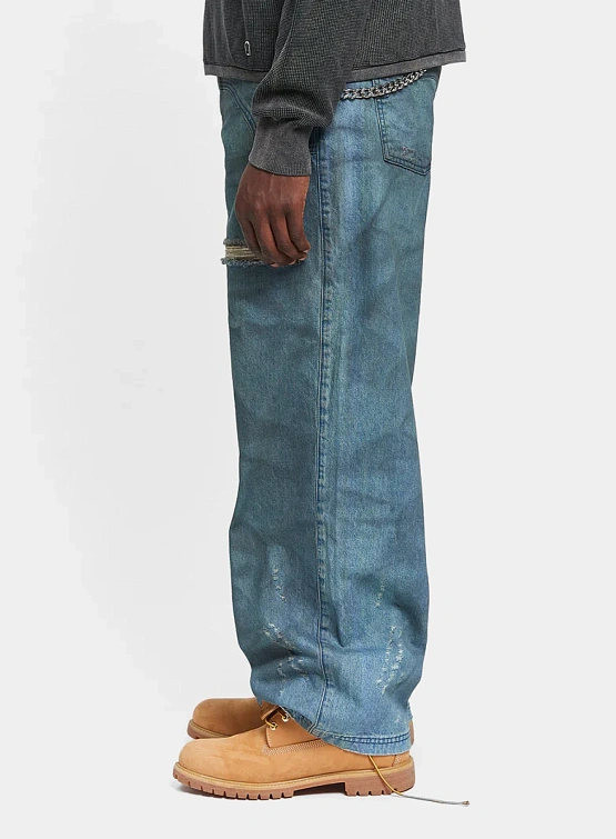 Джинсы RETERNITY Painted Aristan Denim Washed Blue