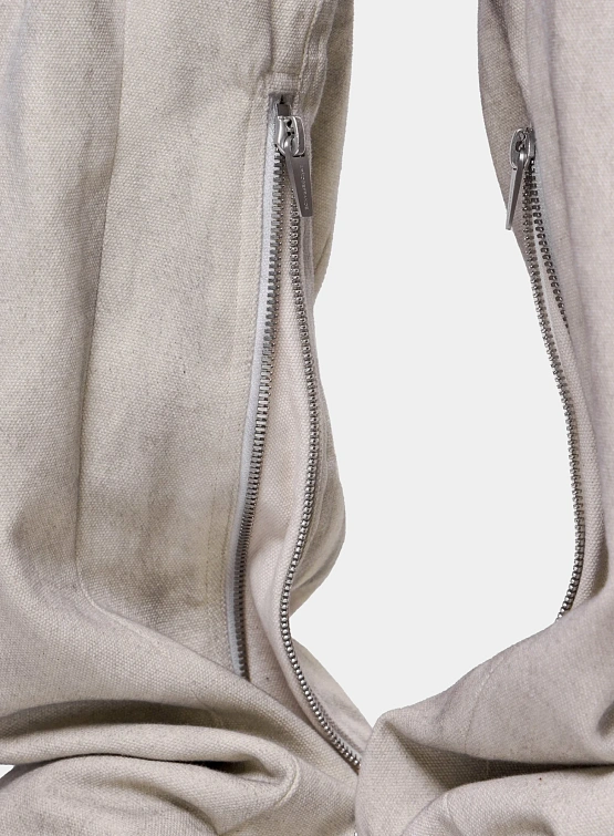 Брюки ARNODEFRANCE Dirty Biker Pants White