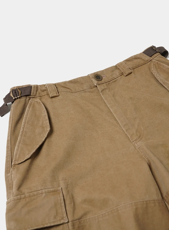 Шорты FrizmWORKS Faded Cotton Cargo Tan