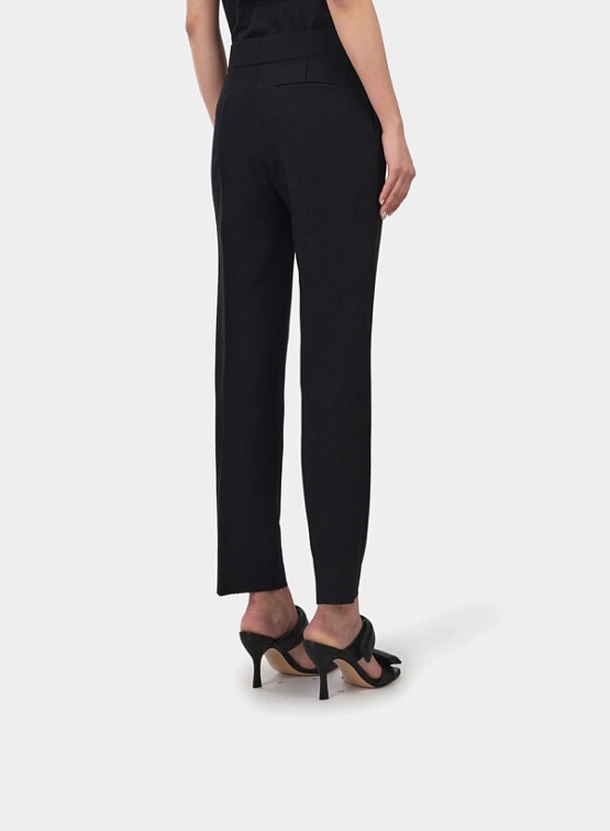 Женские брюки MSGM Basic Fit Black