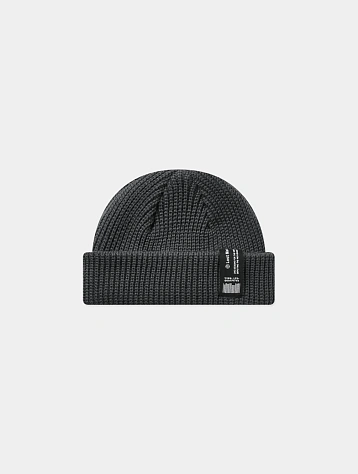 Шапка LMC Label Short Beanie Charcoal