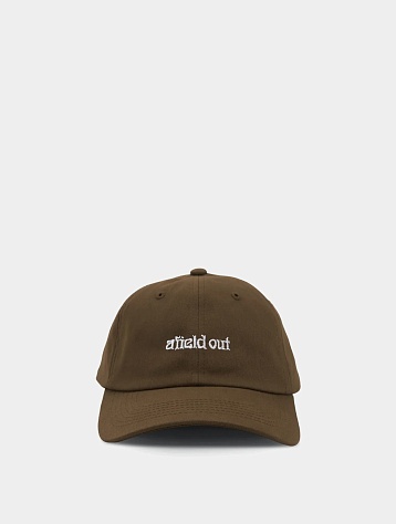 Кепка Afield Out Wordmark Hat Brown