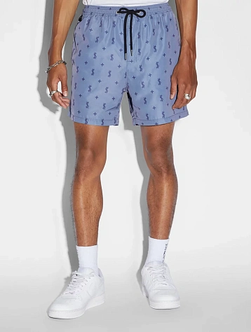 Шорты Ksubi Allstar Boardshort Blue Fin