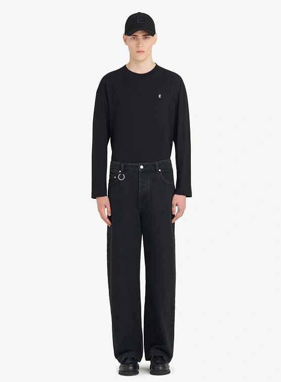 Джинсы Études Loose Jeans Black