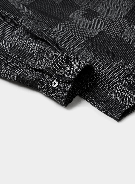 Рубашка FrizmWORKS Patchwork Denim Black