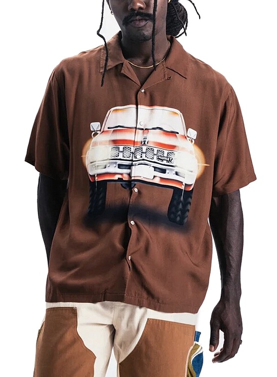Рубашка MARKET Keep Honking Button Up Acorn