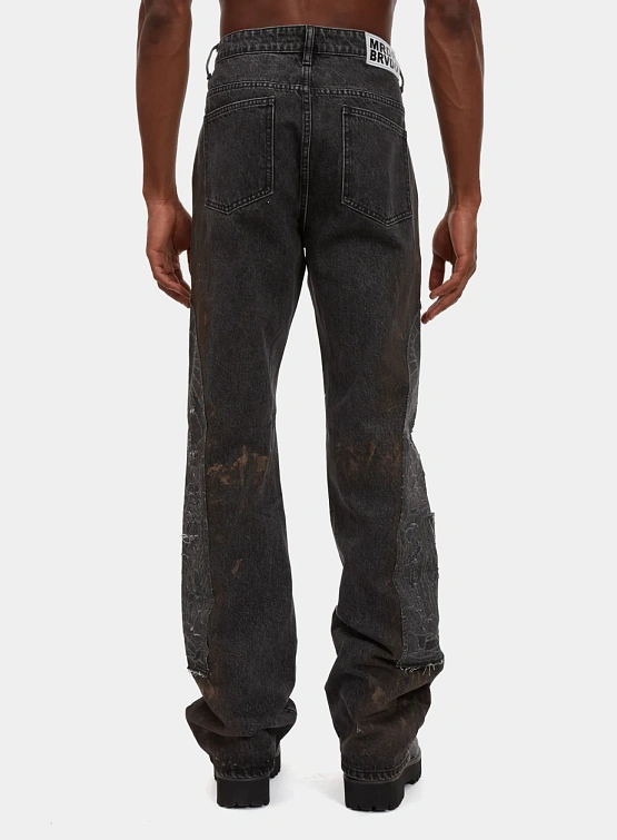 Джинсы WHO DECIDES WAR Mechanic Coal