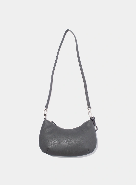 Сумка F/CE. Tech Leather Pochette Charcoal