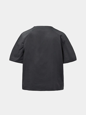 Топ AMOMENTO Raglan Cowl Neck Charcoal