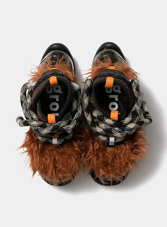 Женские кроссовки GROUNDS Skyscraper Bear Brown