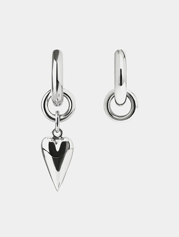 Серьги OMUT Winking Heart