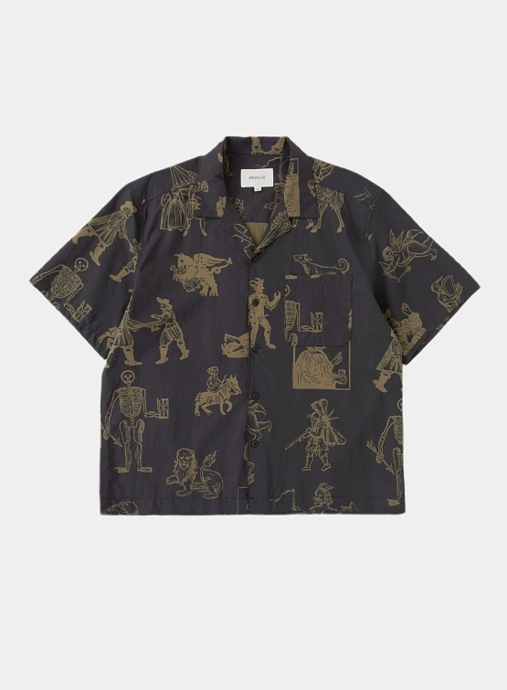 Рубашка Heresy Woodcut Black