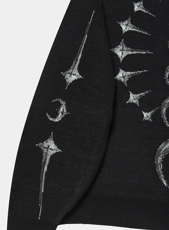 Кардиган Thug Club TC Bone Knit Black