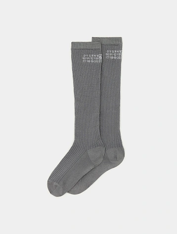 Носки MM6 Maison Margiela Bootleg Grey