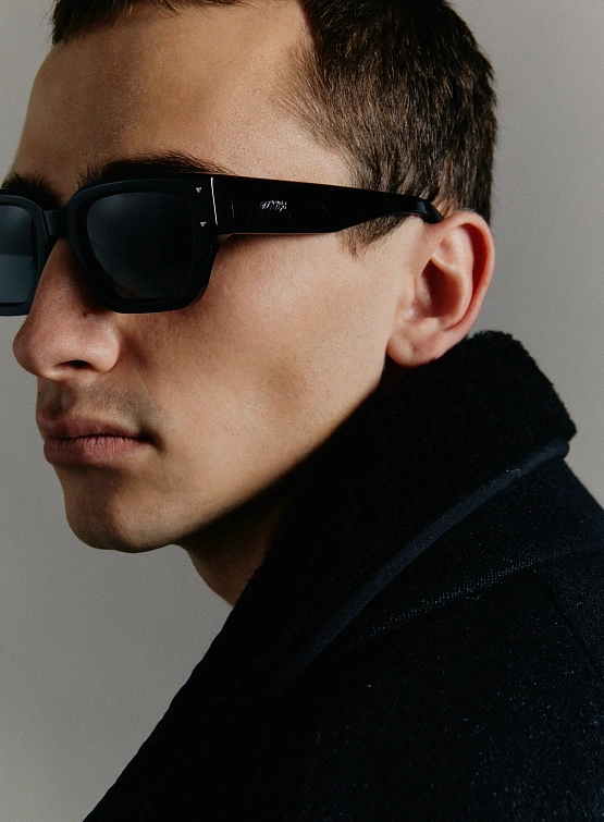 Очки Bonnie Clyde Punch Punch Black & Black Lens