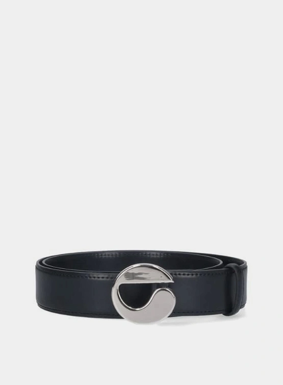 Ремень Coperni COPERNI Logo Leather Belt Black