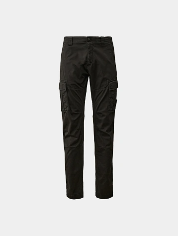 Брюки C.P. Company Stretch Sateen Lens Cargo Black