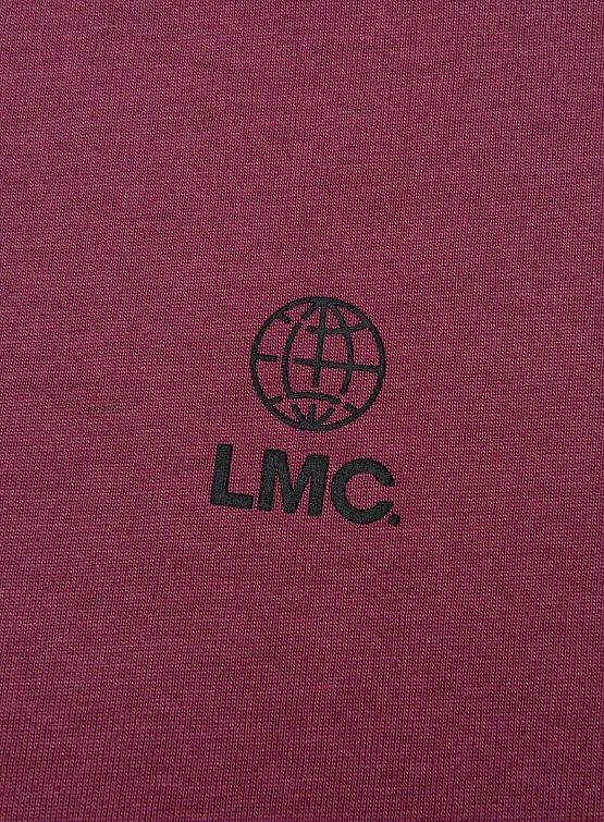 Футболка LMC OG Globe Tee Dark Pink