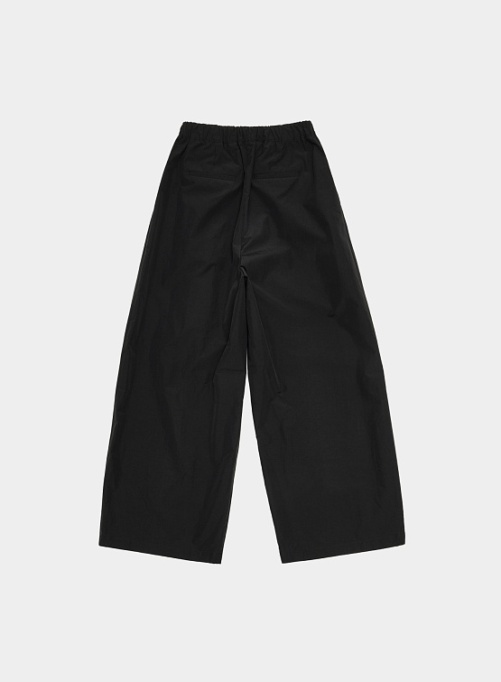 Женские брюки AMOMENTO Three Tuck Banding Black