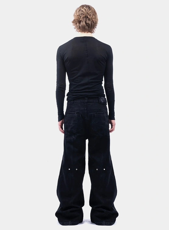 Джинсы NO/FAITH STUDIOS Black Dune Denim