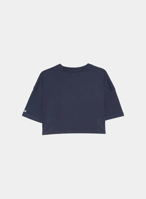 Женская футболка Ksubi 99 Boyfriend Cropped Blue