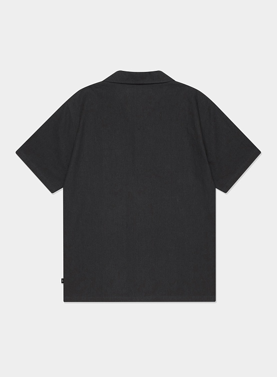 Рубашка LMC Globe Linen Short Slv Shirt Black