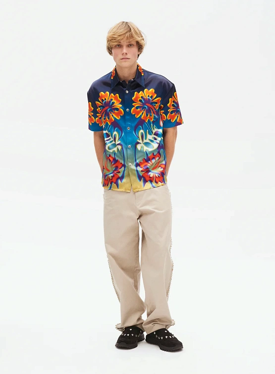 Рубашка Bluemarble Hibiscus Shortsleeves Multi