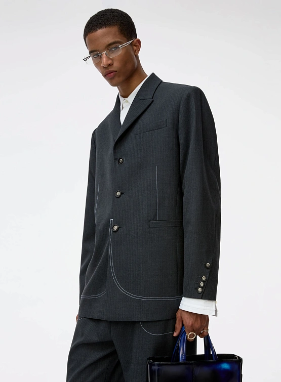 Блейзер ADERERROR Blazer Product. 8 Grey