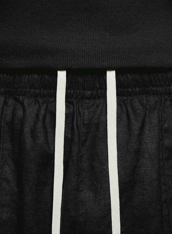 Брюки MKI MIYUKI ZOKU Linen Wide Leg Black