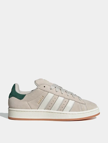 Женские кеды adidas Originals Campus 00S Off White/Collegiate Green