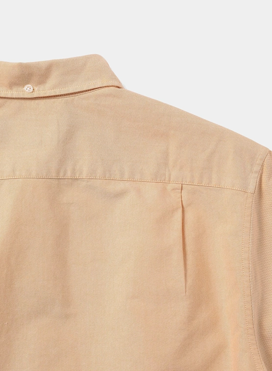 Рубашка thisisneverthat Oxford S/S Shirt Apricot